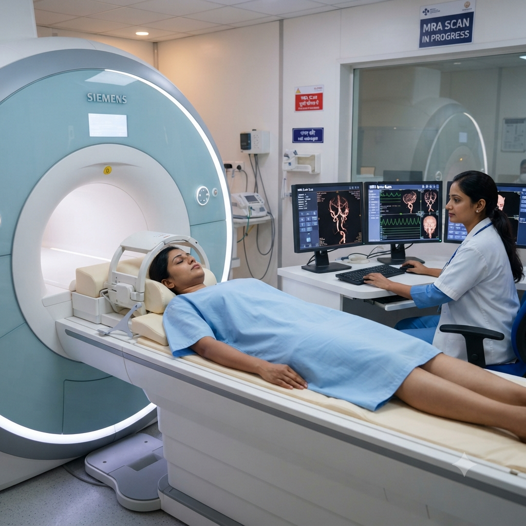 MRA Scan (Magnetic Resonance Angiography)