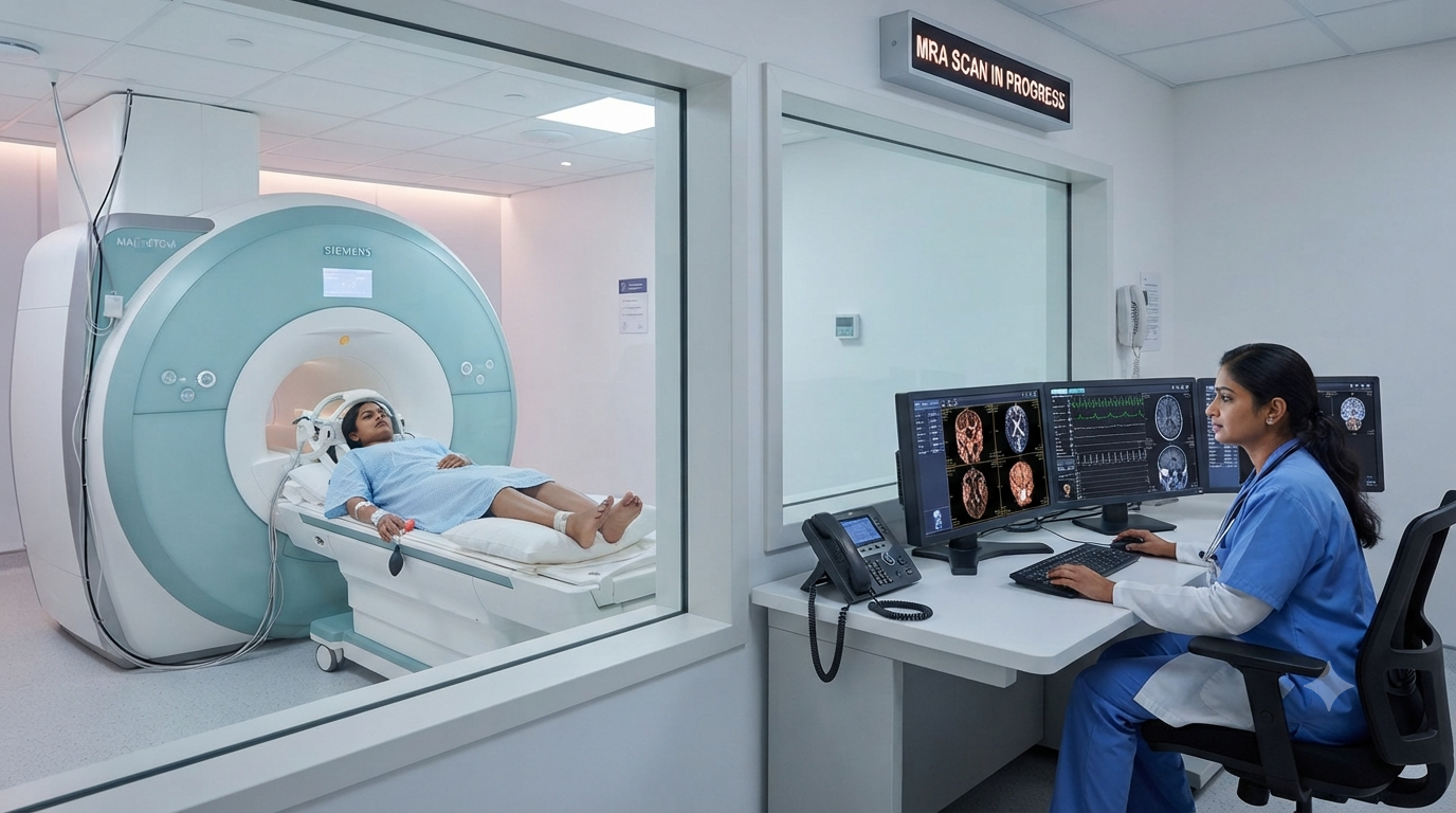 MRA Scan (Magnetic Resonance Angiography)